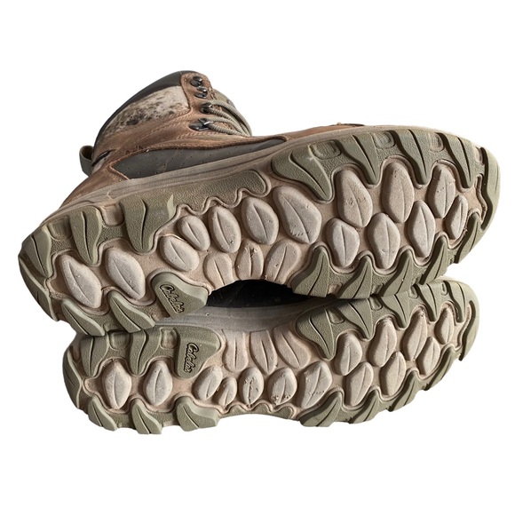 Cabelas Silent Stalk GTX 9 Inch Boot Mens 8 D Camo 400 Gr Insulated Leather - Picture 4 of 10